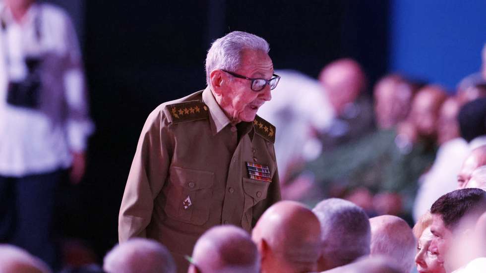 epa13167166 Former Cuban President Raul Castro attends the commemoration of the 100th anniversary of the birth of Cuban Revolution leader Fidel Castro at the Karl Marx Theater in Havana, Cuba, 13 August 2026. Cuba commemorated the 100th anniversary of Fidel Castro's birth (1926–2016) with a political and cultural event attended by his brother and former President Raul Castro and other relatives of the leader of the Cuban Revolution.  EPA/Ernesto Mastrascusa