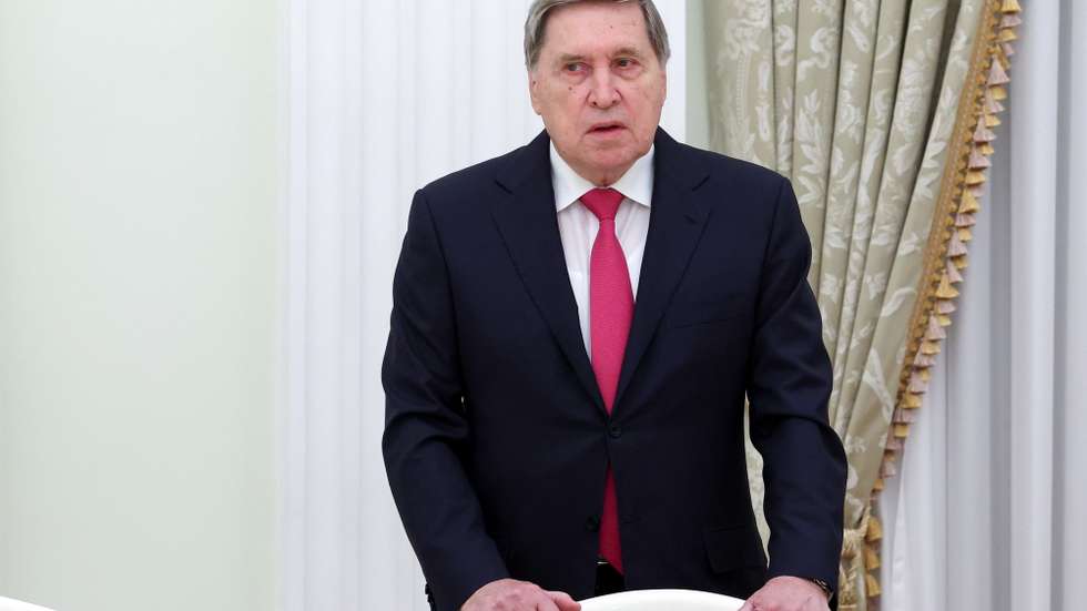 epa12485868 Russian Presidential Aide Yuri Ushakov attends a meeting of Russian President Vladimir Putin and North Korean Foreign Minister Choe Son Hui in Moscow, Russia, 27 October 2025.  EPA/VYACHESLAV PROKOFYEV/KREMLIN / POOL MANDATORY CREDIT
