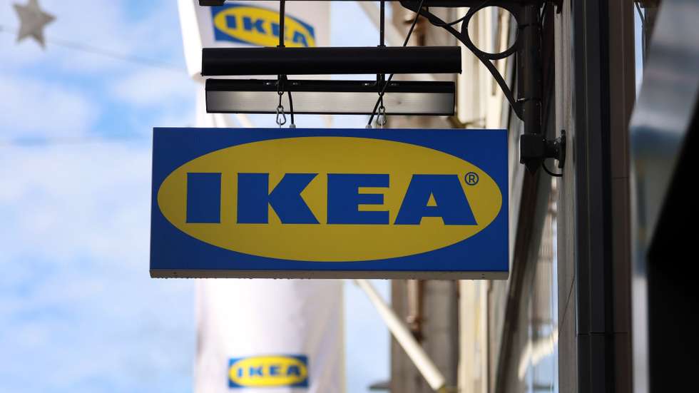 epa12487551 An IKEA sign hangs outside an IKEA store in London, Britain, 28 October 2025. The Equality and Human Rights Commission (EHRC) has concluded a legal agreement with IKEA UK after the retailer improved its practices on workplace sexual harassment. The action followed a complaint about sexual harassment and assault from a former IKEA employee at a UK IKEA store.  EPA/ANDY RAIN