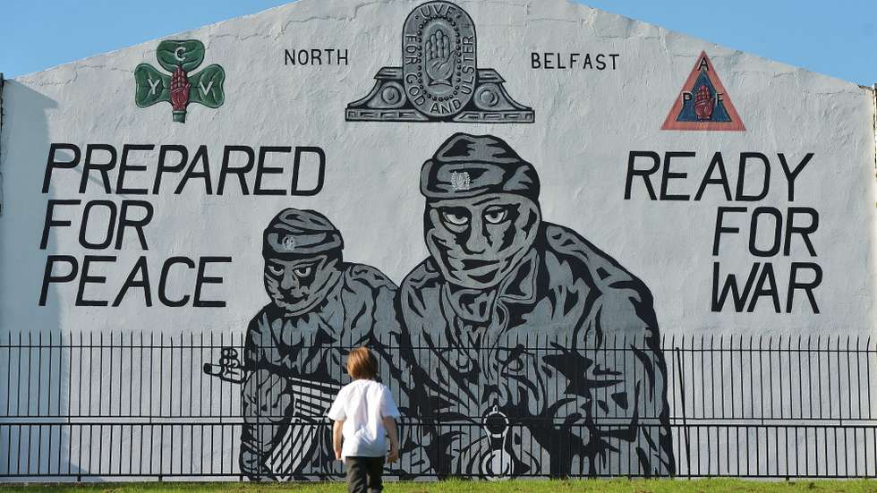 Primeiro uso do nome data da Guerra da Independência Irlandesa, travada há mais de um século, entre 1919 e 1921