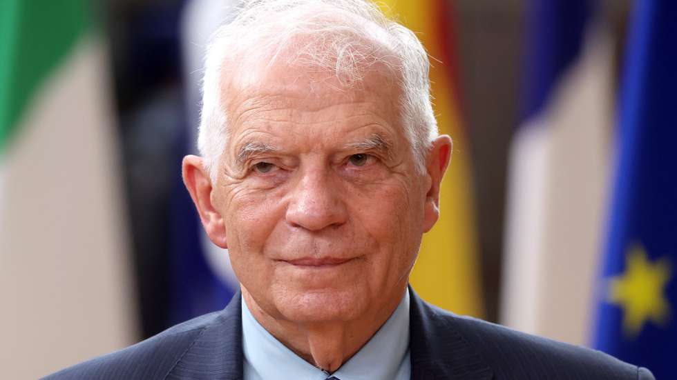 epa11663893 Josep Borrell, Vice-President of the European Commission, arrives for the European Council summit in Brussels, Belgium, 17 October 2024. EU leaders are meeting in Brussels to discuss Ukraine, the Middle East, competitiveness, migration and foreign affairs.  EPA/CHRISTOPHER NEUNDORF