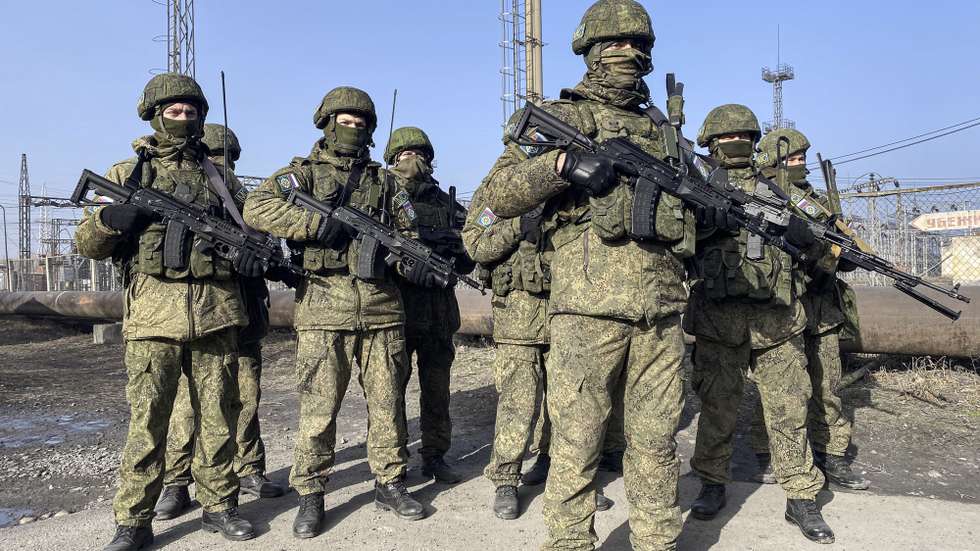 Forças armadas da CSTO em Almaty