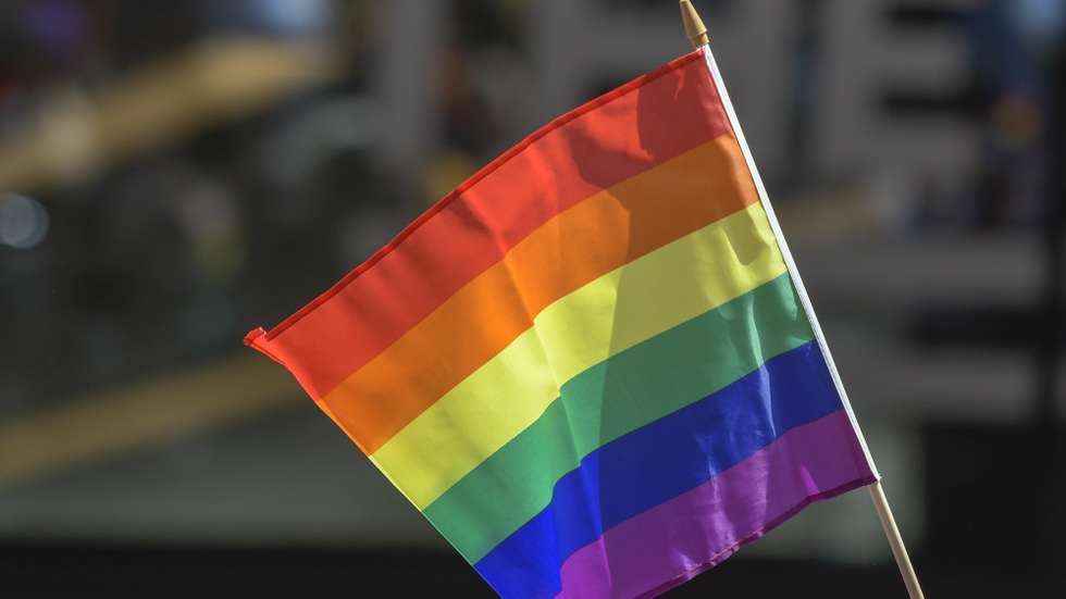 epa07663431 (FILE) - A pride flag during the 49th annual New York City Gay Pride March that commemorates the riots that erupted in response to a police raid at a New York gay bar, in New York, USA, 24 June 2018 (reisssued 21 June 2019). Located in New York City's Christopher Street in the Greenwich Village district the gay bar became famous in the LGBT (Lesbian, gay, bisexual, and transgender) community worldwide when gay people gathered to protest against a police raid in the morning hours of 28 June 1969. The uprise against the raids and a series of protests against the homophobic policy in the US of the 1950's and 60's is regarded one of the most important events heralding the international gay liberation movement. The event that sees its 50th anniversary in 2019 is celebrated annually with Gay Pride and Christopher-Street-Day parades all over the world.  EPA/PORTER BINKS *** Local Caption *** 54438441