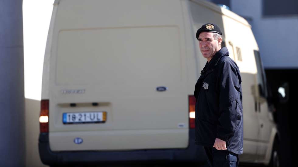 Braga Tribunal, Julgamento de Pedofilo , 9 Abril 2010.HUGO DELGADO/LUSA