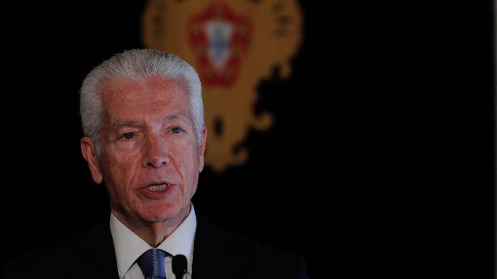 O presidente da  Confederação Empresarial de Portugal (CIP), António Saraiva, fala aos jornalistas, após  uma audiência com o Presidente da República, Marcelo Rebelo de Sousa (ausente na foto), no Palácio de Belém, em Lisboa, 03 de abril  de 2020. ANTÓNIO COTRIM/LUSA