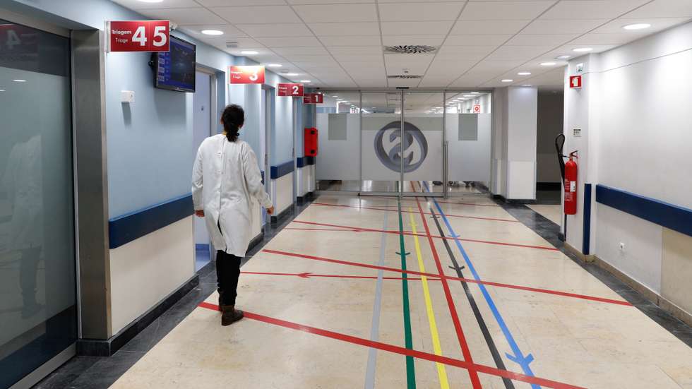 Hospital de S. José, em Lisboa, 04 de novembro de 2020. ANTÓNIO COTRIM/LUSA