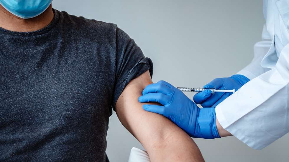 epa08814067 An undated handout picture made available by the German pharmaceutical company Biontec shows the dosing of BNT162b2, the mRNA-based vaccine candidate against COVID-19, during the clinical test. Pfizer and Biontech SE  announced on 11 November 2020 that they have reached an agreement with the European Commission to supply 200 million doses of their investigational BNT162b2 mRNA-based vaccine candidate against COVID-19 to European Union (EU) Member States, with an option for the European Commission to request an additional 100 million doses.  EPA/BIONTECH SE / HANDOUT  HANDOUT EDITORIAL USE ONLY/NO SALES