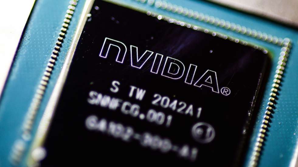 epa12256571 A photo illustration shows a discarded chip by US technology company Nvidia, in Berlin, Germany, 23 July 2025. According to Nvidia, H20 chips will soon be delivered to China again. The high-tech products were long banned by US presidents Biden and Trump. After its share price plummeted in January 2025, US chip manufacturer Nvidia has reported record sales.  EPA/HANNIBAL HANSCHKE ILLUSTRATION