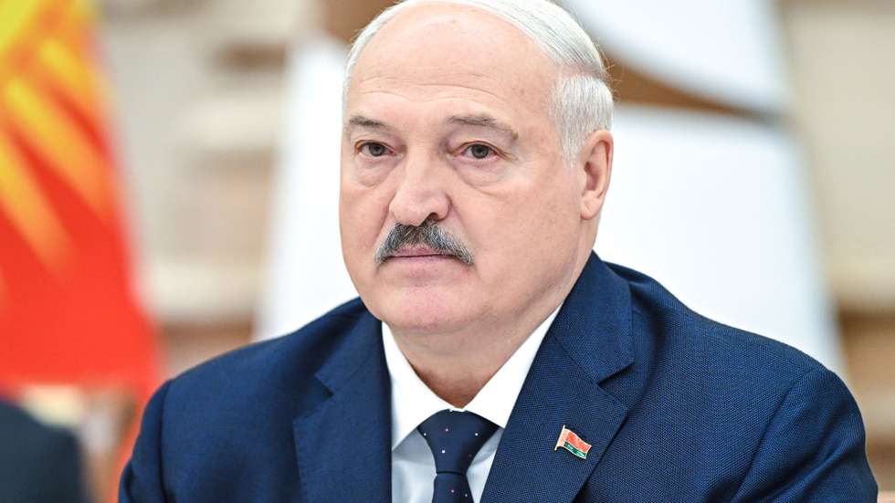 epa12200969 Belarusian President Alexander Lukashenko attends a meeting in an expanded composition of the Supreme Eurasian Economic Council within the framework of the Eurasian Economic Union summit in Minsk, Belarus, 27 June 2025.  EPA/SERGEI BOBYLEV / SPUTNIK / KREMLIN POOL
