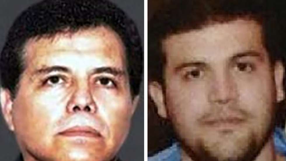 epa11496805 (COMPOSITE) - An undated handout composite photo made available by the Drug Enforcement Administration (DEA) and the US Department of State on 26 July 2024 shows Ismael Zambada Garcia, better known as 'El Mayo' (L) and Joaquin Guzman Lopez (R), two alleged leaders of Mexico's Sinaloa Cartel. The US Justice Department announced that two alleged leaders of the Sinaloa Cartel, Ismael 'El Mayo' Zambada Garcia and Joaquin Guzman Lopez, the son of former Sinaloa Cartel leader Joaquin 'El Chapo' Guzman Loera, have been arrested in El Paso, Texas on 25 July 2024. Both men are facing multiple charges in the United States for leading the cartel's criminal operations.  EPA/DEA/US STATE DEPARTMENT HANDOUT -- BEST QUALITY AVAILABLE -- HANDOUT EDITORIAL USE ONLY/NO SALES