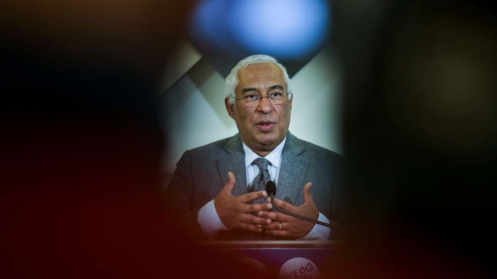 O primeiro-ministro, António Costa, momentos antes da conferência de imprensa após a reunião do Conselho de Ministros no Palácio de São Bento, Lisboa, 21 de janeiro de 2021. MIGUEL A. LOPES/LUSA