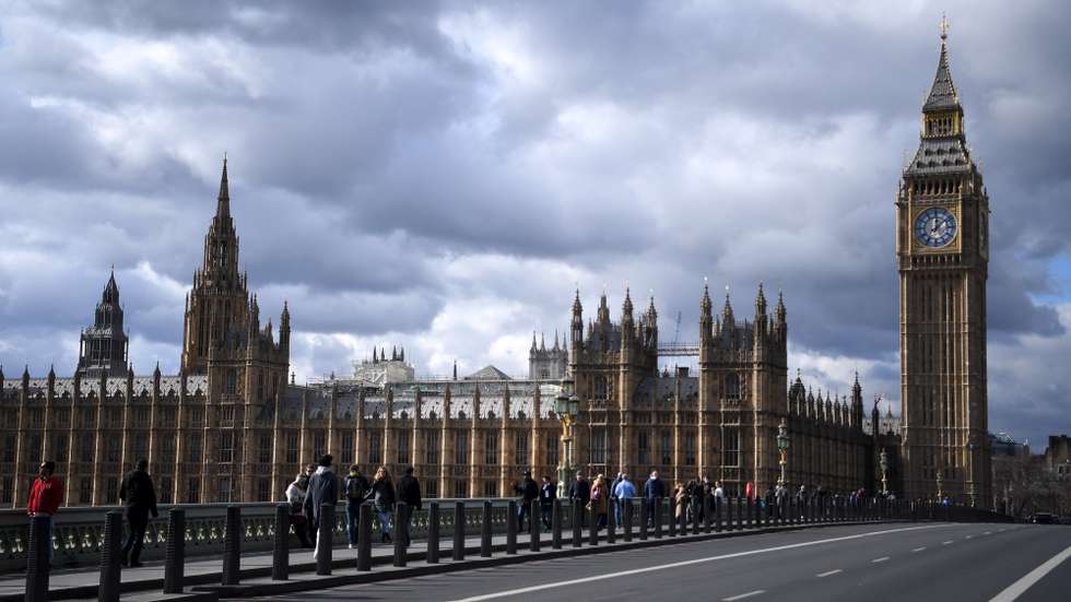 epa10493788 A general view on Palace of Westminster in London, Britain, 27 February  2023. UK and EU are close to deal on Brexit checks in Northern Ireland. European Commission President Ursula von der Leyen is holding talks with British Prime Minister Rishi Sunak in Windsor to finalise the deal.  EPA/ANDY RAIN