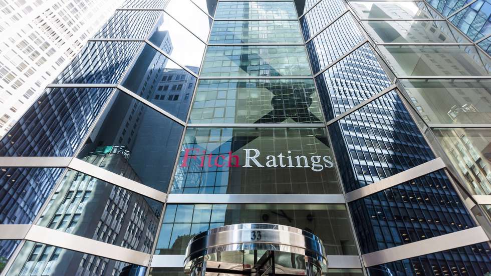 epa10781811 The offices of Fitch Ratings, one of three major credit rating agencies, in New York, New York, USA, 02 August 2023. Fitch downgraded the United States government credit rating from AAA to AA+, a change the company partially attributed to politics around the recent debt ceiling standoff.  EPA/JUSTIN LANE