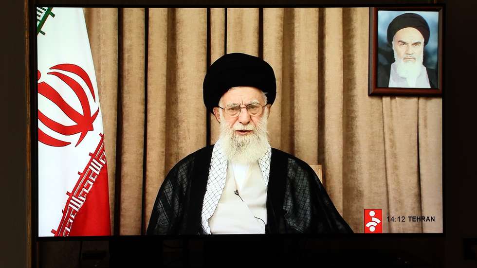 epa12198620 Iranian Supreme Leader Ayatollah Ali Khamenei delivers his third video message to the nation since the Iran-Israel conflict, in Tehran, Iran, 26 June 2025. Ayatollah Khamenei congratulated Iranians on their victory over Israel, adding that Israel was crushed under the strikes of the Islamic Republic.  EPA/ABEDIN TAHERKENAREH
