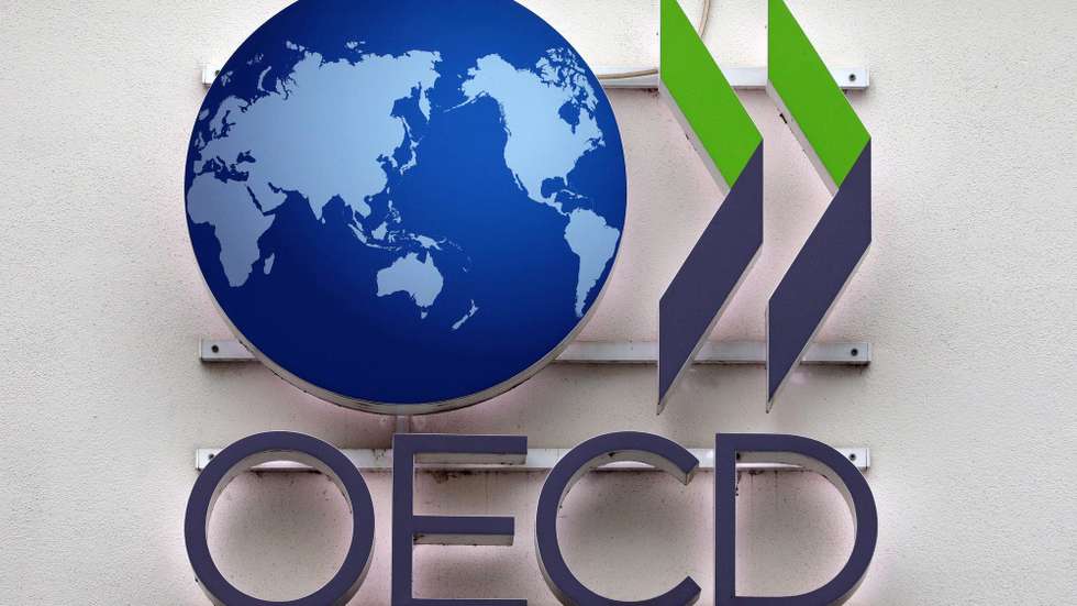 O logotipo da OCDE