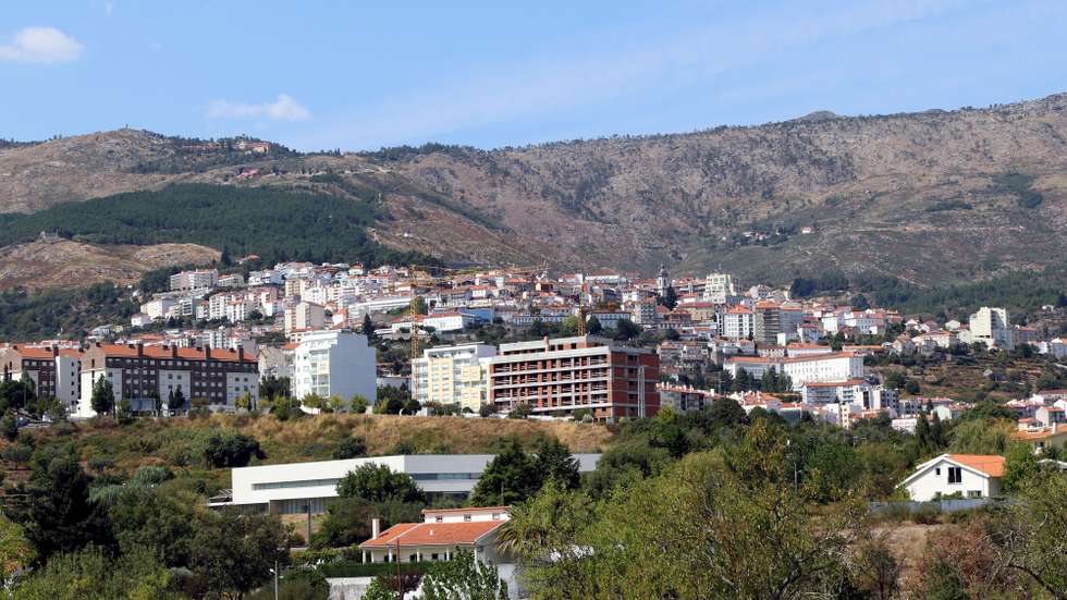 Vista geral da cidade da Covilhã, 08 de setembro de 2017. ANTÓNIO JOSÉ/LUSA