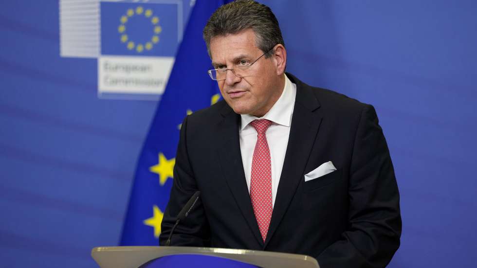 Maros Sefcovic, comissário europeu