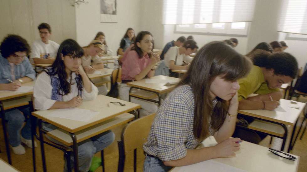 A 1.ª fase de exames do ensino secundário termina a 16 de julho