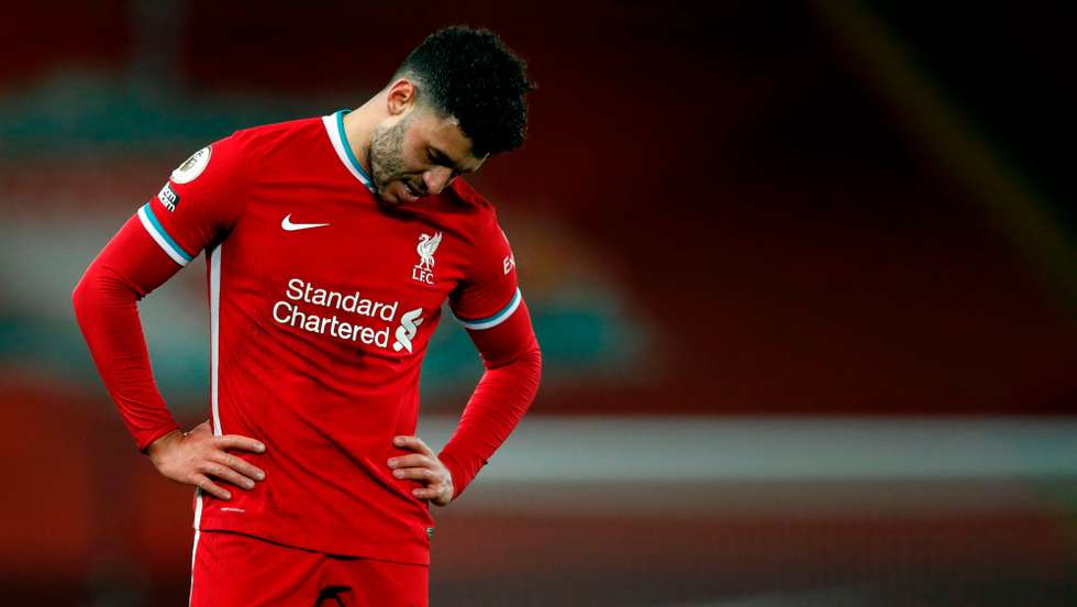 Oxlade-Chamberlain entrou na segunda parte para tentar segurar ou alargar a vantagem mas terminou cabisbaixo após empate do WBA