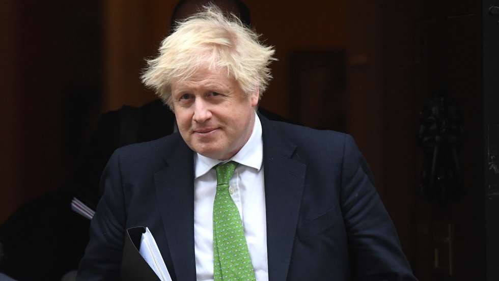 epaselect epa09776844 Britain's Prime Minister Boris Johnson departs Downing Street in London, Britain, 22 February 2022. British Prime Minister Johnson Johnson is expected to address parliament and has said the UK will introduce sanctions against "Russian irrational behaviour". Russia on 21 February 2022 recognised the eastern Ukrainian self-proclaimed breakaway regions as independent states and ordered the deployment of peacekeeping troops to the Donbas, triggering an expected series of economic sanctions announcements by Western countries. The self-proclaimed Donetsk People's Republic (DNR) and Luhansk People's Republic (LNR) declared independence in 2014 amid an armed conflict in the eastern Ukraine.  EPA/NEIL HALL