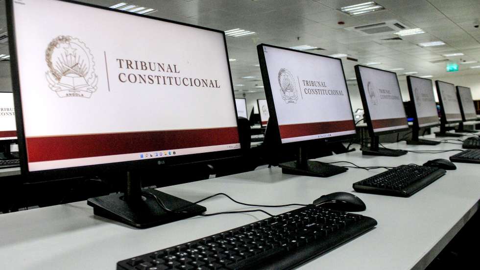 Inauguração do Centro de Processamento de Dados, do Tribunal Constitucional de Angola, em Luanda, Angola, 25 de maio de 2022. AMPE ROGÉRIO/LUSA