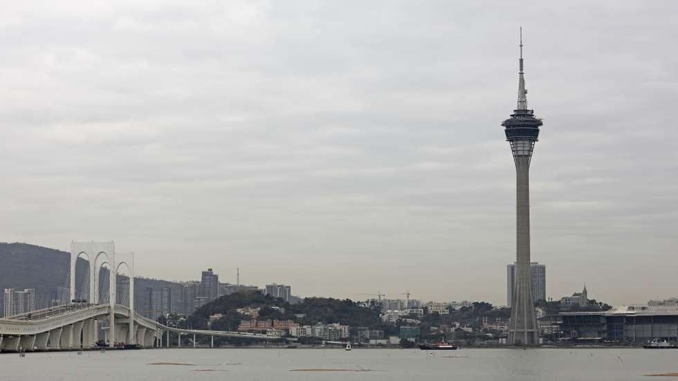 Vista da Torre de Macau e da ponte Sai Van, Macau, China, 17 de dezembro de 2019. JOÃO RELVAS/LUSA