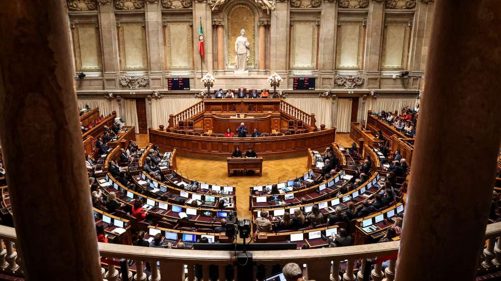 O primeiro-ministro, António Costa, intervém durante o debate preparatório do Conselho Europeu, na Assembleia da República, em Lisboa, 19 de outubro de 2022. CARLOS ALMEIDA/LUSA