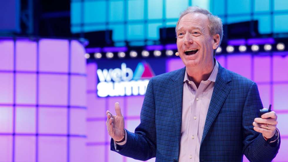 Brad Smith tem sido presença assídua na Web Summit