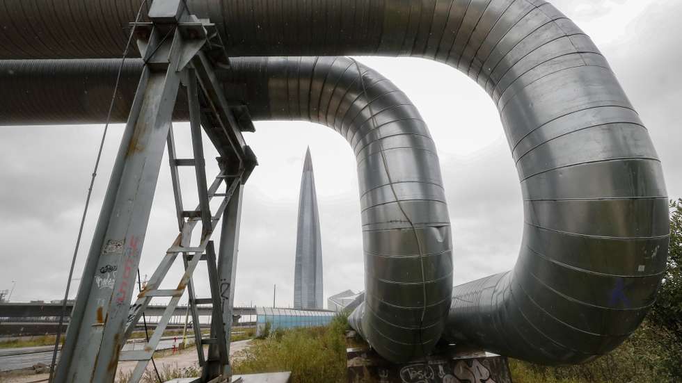 epaselect epa10149534 The Lakhta Centre business tower, the headquarters of Russian energy corporation Gazprom, in St. Petersburg, Russia, 31 August 2022. 'Supply via Nord Stream 1 has been completely stopped, today scheduled preventive work is starting at the gas pumping unit', the energy giant said in a statement. Gazprom reported earlier that gas flow through the Nord Stream 1 would come to a complete halt from 04:00 Moscow time on 31 August to 04:00 Moscow time on 03 September.  EPA/ANATOLY MALTSEV