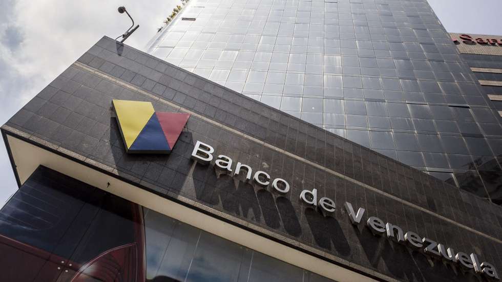 Fachada da sede do Banco de Venezuela, Caracas.