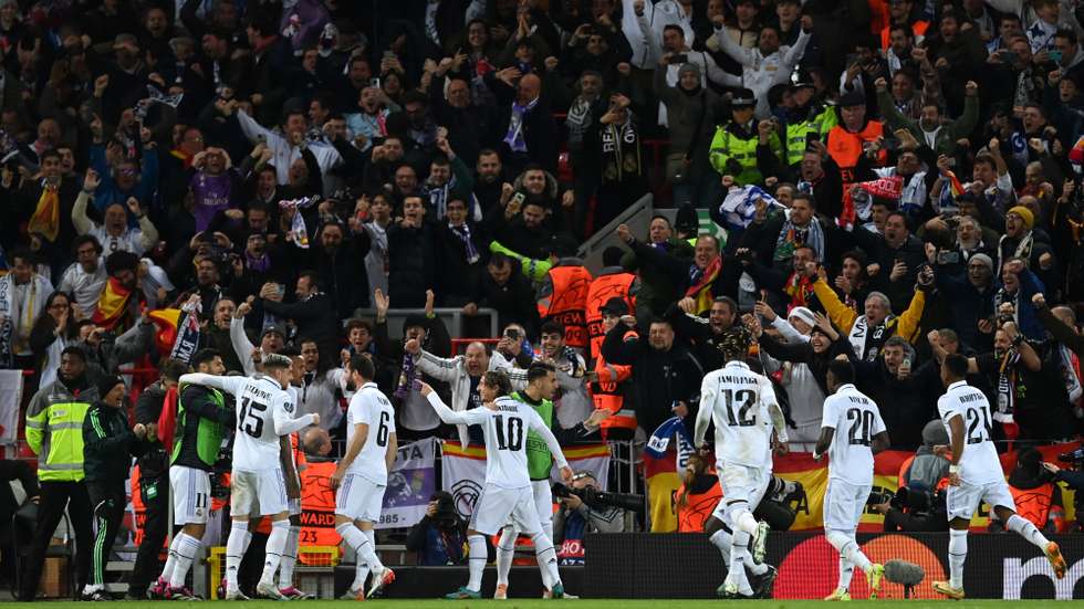 Real Madrid teve mais uma noite de sonho para gáudio dos milhares de adeptos que estiveram presentes em Anfield