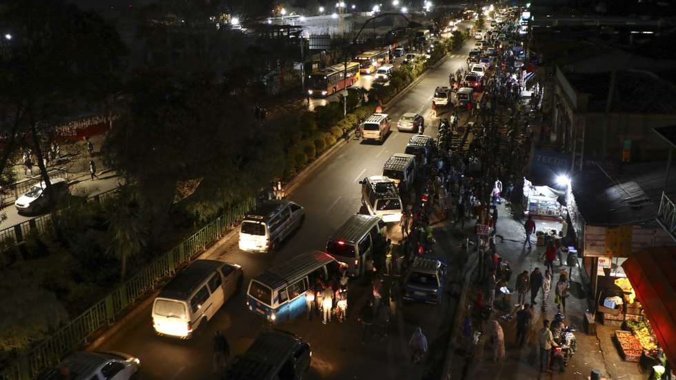 epa08846922 Vehicles and pedestrians move along a road in Addis Ababa, Ethiopia, 27 November 2020. Life continues as normal in the capital as the prime minister of Ethiopia Abiy Ahmed ordered the army to move on the embattled Tigray regional capital of Mekelle in the north of Ethiopia after a 72 hour ultimatum to surrender expired 26 November 2020. Ethiopiaâ€™s military intervention comes after Tigray People's Liberation Front (TPLF) forces allegedly attacked an army base on 03 November 2020 sparking three weeks of unrest.  EPA/STR