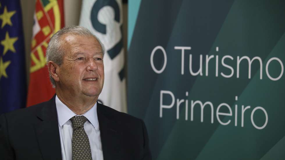 Francisco Calheiros, presidente da Confederação do Turismo de Portugal, durante uma entrevista à agência Lusa, em Lisboa, 23 de setembro de 2021. (ACOMPANHA TEXTO DA LUSA DO DIA 25 DE SETEMBRO DE 2021). ANDRÉ KOSTERS/LUSA