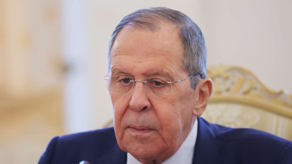 O ministro dos Negócios Estrangeiros russo Serguei Lavrov