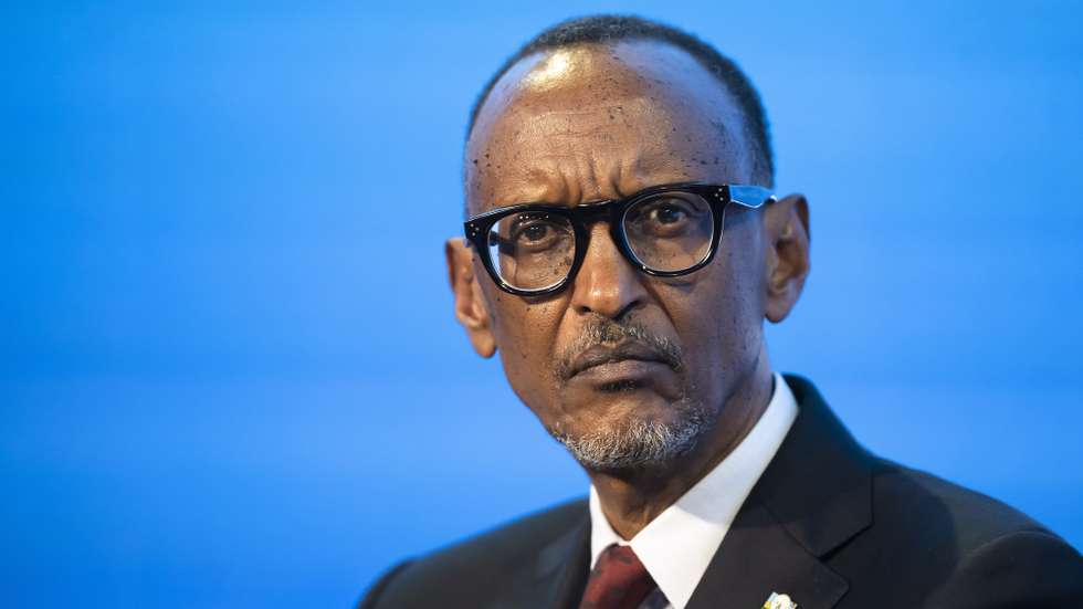 epa09972352 Paul Kagame, President of Rwanda attends a session at the 51st annual meeting of the World Economic Forum (WEF) in Davos, Switzerland, 24 May 2022. The forum has been postponed due to the COVID-19 pandemic and was rescheduled to early summer. The meeting brings together entrepreneurs, scientists, corporate and political leaders in Davos under the topic 'History at a Turning Point: Government Policies and Business Strategies' from 22 to 26 May 2022.  EPA/GIAN EHRENZELLER