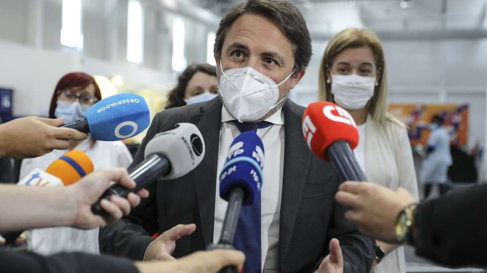 secretário de Estado da Saúde, Diogo Serras Lopes