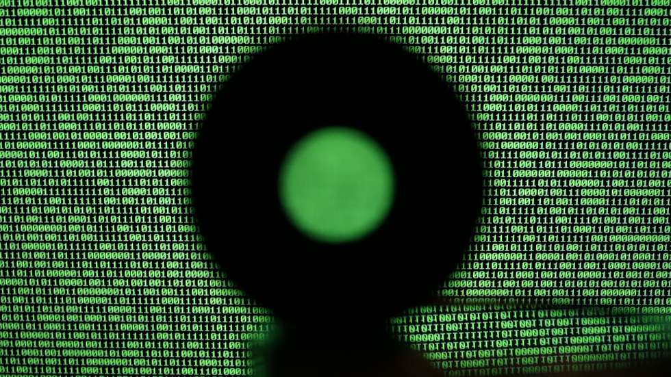 epa06053459 A computer screen displays binary code in Taipei, Taiwan, 28 June 2017. Kaspersky Lab reported that the malware, despite resembling 'Petya' malware that affected computers last year, is believed to be a new type of ransomware, which the cybersecurity company called 'ExPetr'. The ransomware has reportedly affected mostly Ukraine and Russia and several cases were also found in Poland, Italy, Britain, Germany, France, the US and several other countries, with around 2,000 cases reported so far. The ransomware has reportedly affected US pharmaceutical giant Merck, Russia's oil producer Rosneft, Ukrainian central bank, Spanish food company Mondelez, Australia's Cadbury chocolate factory and French shipping company TNT, among other global companies.  EPA/RITCHIE B. TONGO