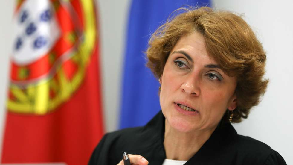 A presidente do Conselho de Finanças Públicas (CFP), Nazaré da Costa Cabral, durante a conferência de imprensa para divulgação do relatório “Finanças Públicas: Situação e Condicionantes 2019-2023”, na sede do CFP, em Lisboa, 14 de março de 2019. MANUEL DE ALMEIDA/LUSA