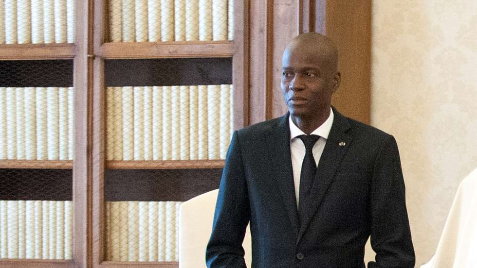 Pope Francis Meets The President Of Haiti Jovenel Moise