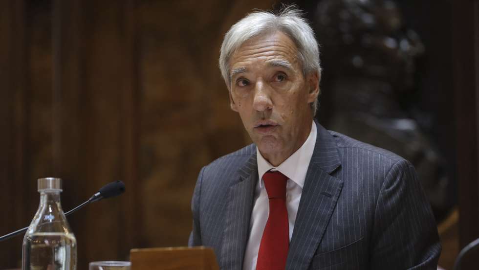 O ministro da Defesa Nacional, João Gomes Cravinho ouvido esta tarde na comissão de Defesa Nacional sobre o fim da missão das Forças Nacionais Destacadas no Afeganistão. Assembleia da republica, Lisboa, 28 de setembro de 2021 MIGUEL A. LOPES/LUSA