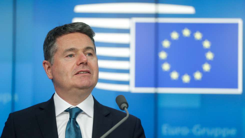 O presidente do Eurogrupo, Paschal Donohoe