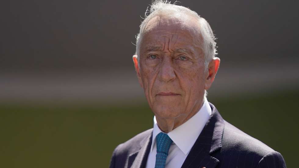 O Presidente da República Marcelo Rebelo de Sousa à chegada para participar nas  comemorações oficiais do Dia de Portugal, de Camões e das Comunidades Portuguesas, em Braga, 10 Junho 2022. HUGO DELGADO/LUSA