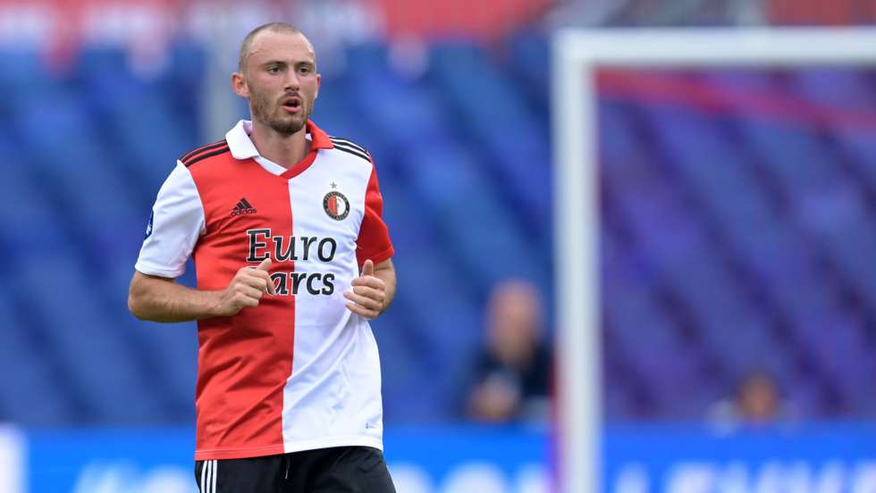 Fredrik Aursnes ainda realizou dois jogos esta temporada pelo Feyenoord mas já não foi opção na deslocação a Waalwijk