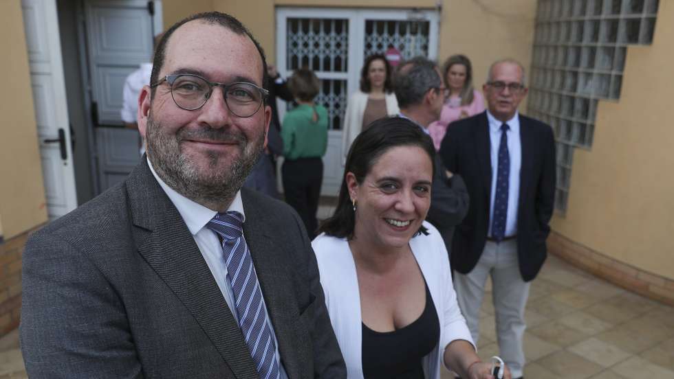 João Costa, ministro da Educação, visita a Escola Portuguesa em Luanda durante a sua deslocação a Angola, Luanda, 10 de janeiro de 2023.  AMPE ROGÉRIO/LUSA