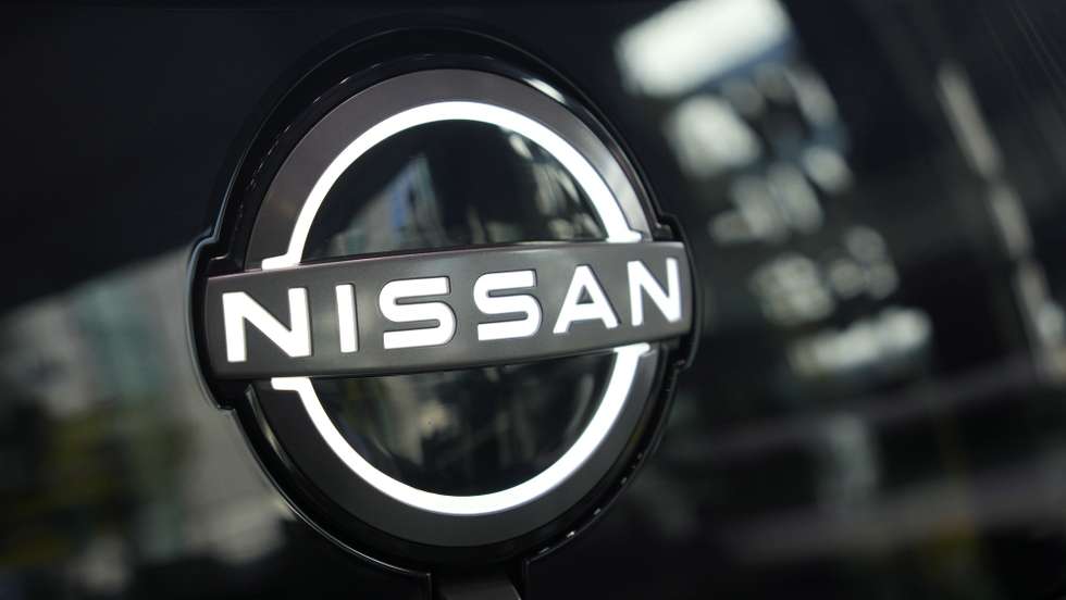 epa10456082 (FILE) - A Nissan logo is seen on vehicle displayed at a Nissan showroom in Tokyo, Japan, 06 February 2023 (reissued 09 February 2023). On 09 February 2023, Nissan Motor Co., Ltd. announced its financial results for the April-December 2022 period, as the carmaker recorded a net income down 42.9 percent due to a weaker yen triggered higher costs for production.  EPA/FRANCK ROBICHON