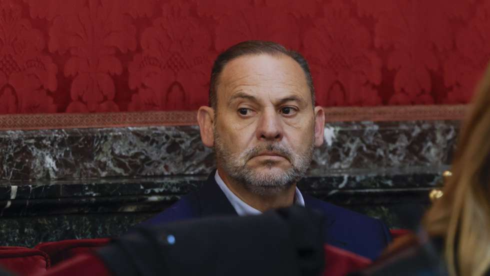 epa12872900 Former Spanish Transport Minister Jose Luis Abalos attends the first day of his trial for his alleged involvement in the so-called 'face masks case' at the Supreme Court in Madrid, Spain, 07 April 2026. Abalos, his former aide Koldo Garcia (not pictured), and businessman Victor de Aldama are allegedly involved in a corruption network to make money with medical materials during the COVID-19 pandemic.  EPA/J.J. GUILLEN / POOL