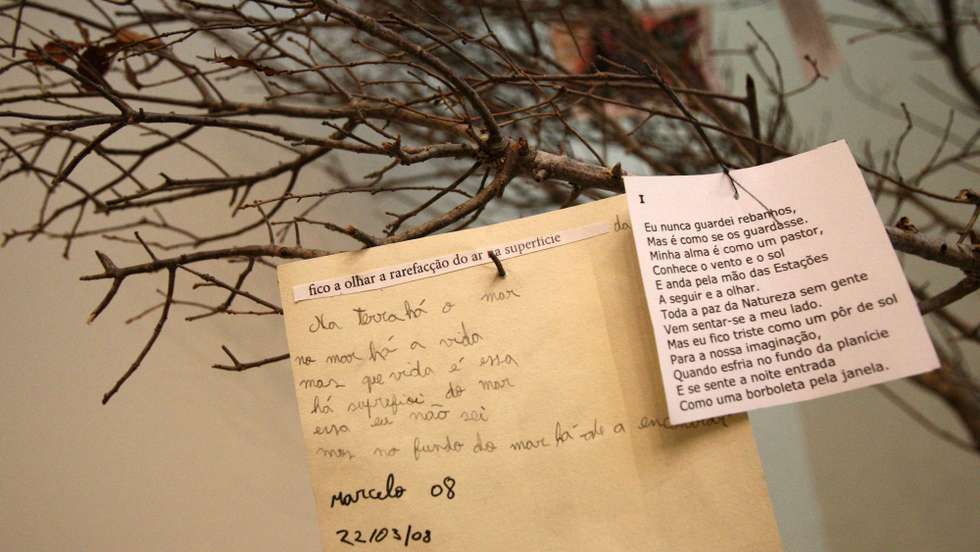 Comemorações do Dia Mundial da Poesia, que se assinala todos os anos a 21 de março