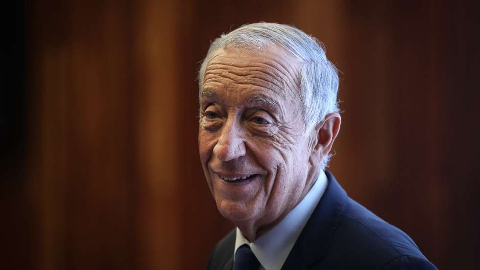 O Presidente da República, Marcelo Rebelo de Sousa, usa da palavra durante a sessão de encerramento da conferência “Recuperar a Saúde, já!”, promovida pela Convenção Nacional da Saúde (CNS), em Lisboa 26 de outubro de 2021.  RODRIGO ANTUNES/LUSA