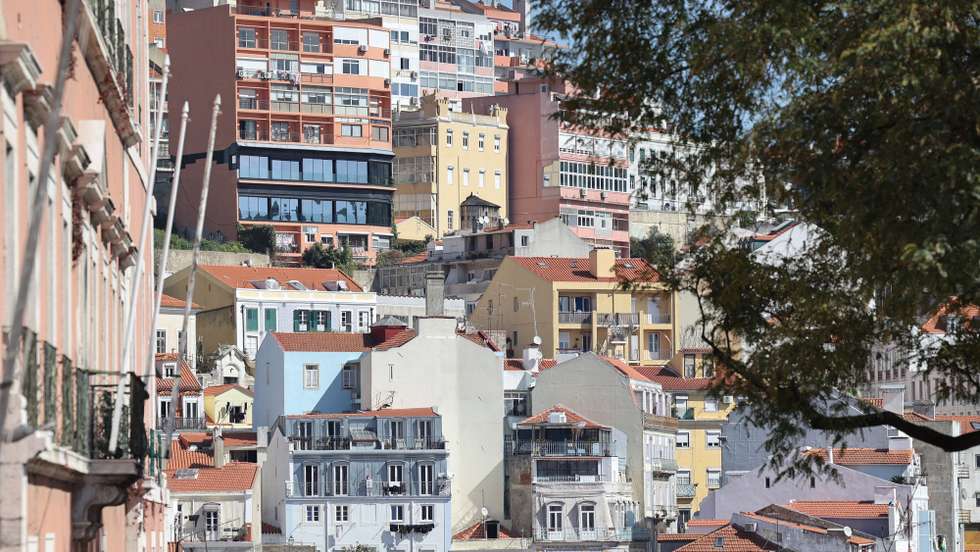 Prédios construidos em Lisboa, 03 de março de 2023. ANTÓNIO COTRIM/LUSA