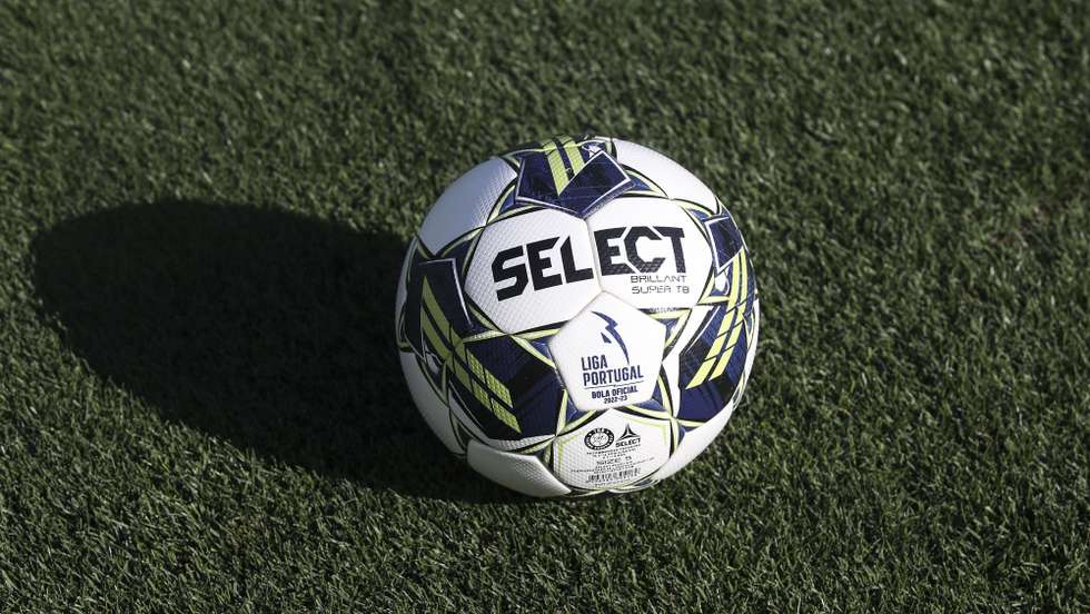Bola que vai ser utilizada na época 2022-2023, nos jogos da Liga de Futebol, em Lisboa, 04 de setembro de 2022. ANTÓNIO COTRIM/LUSA